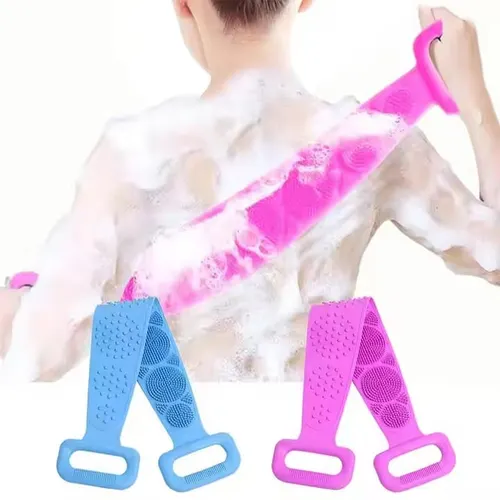 Premium Back Scrubber for Shower – Long Handle Belt for Full-Body Cleanse